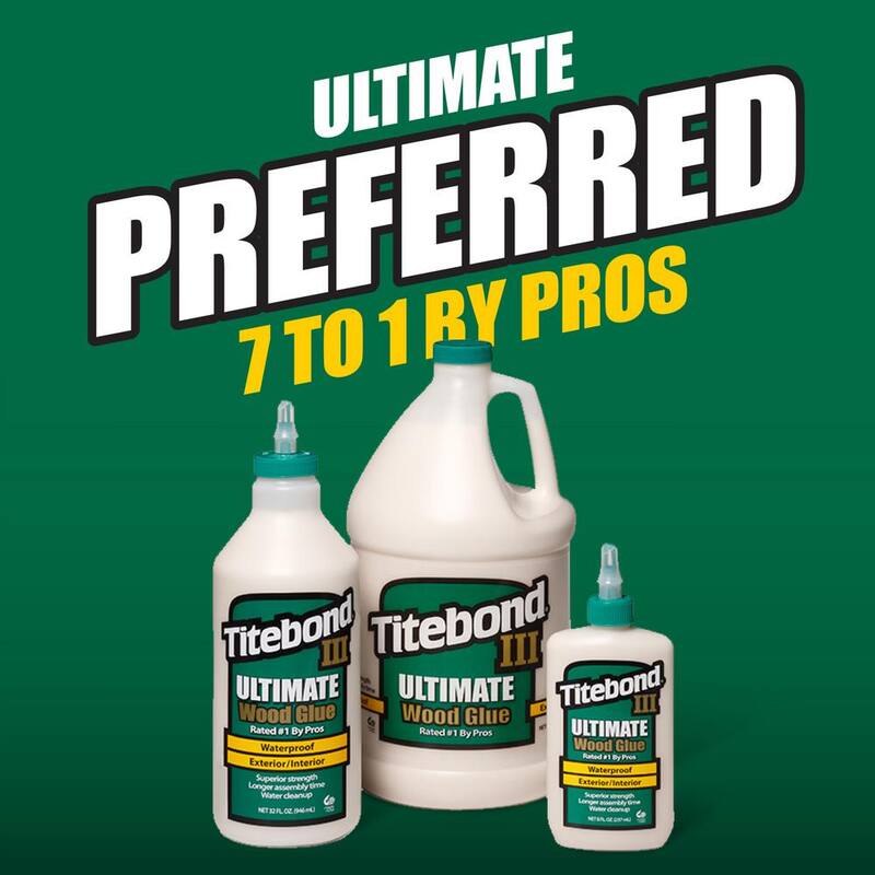 Titebond III 16 oz. Pegamento de madera Ultimate - 1414