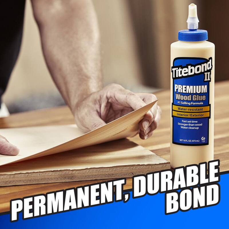Titebond II 16 oz. Pegamento Premium para Madera - 5004