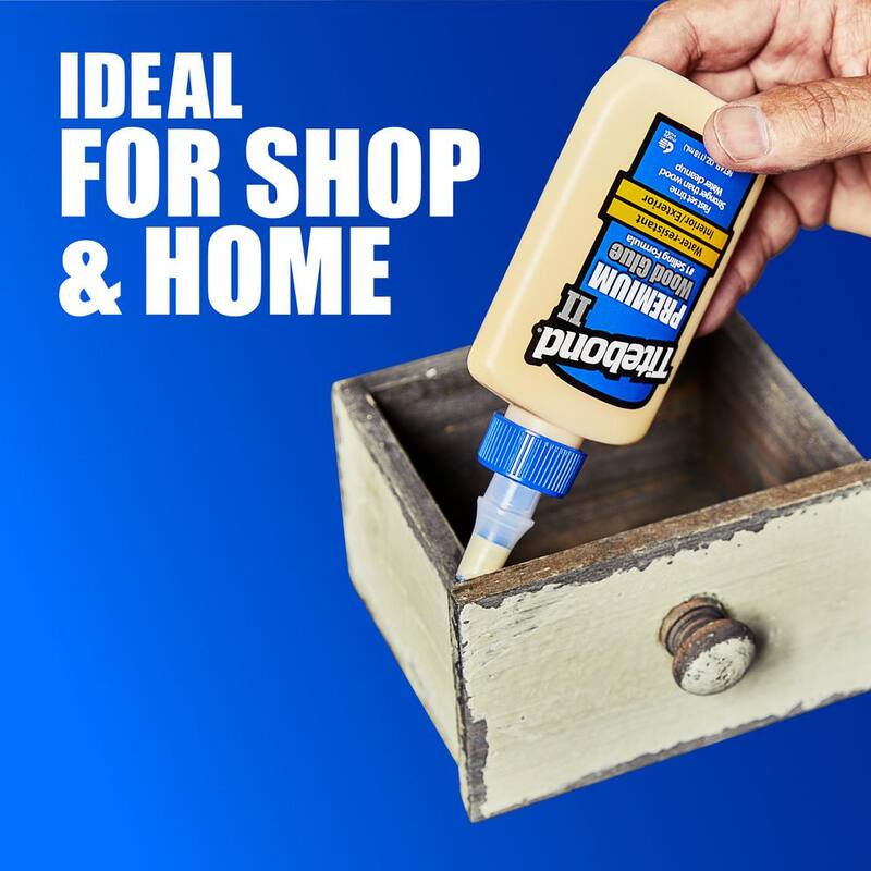 Titebond II 16 oz. Pegamento Premium para Madera - 5004