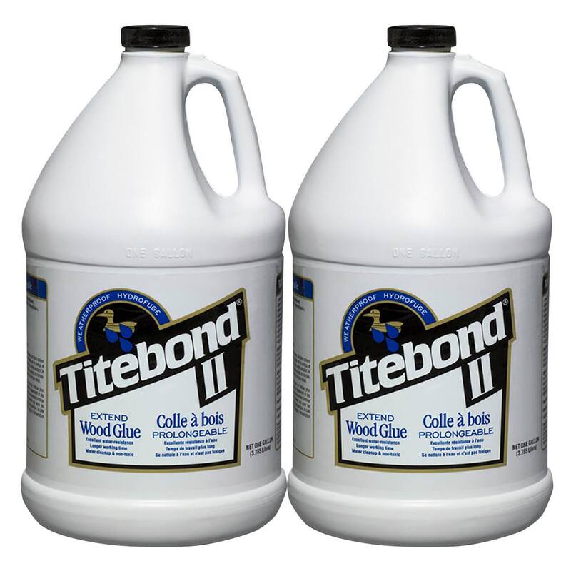 Titebond II 1-Gal. Extend Wood Glue (Paquete de 2) - 4136