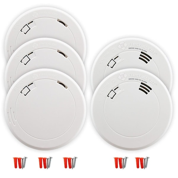 Light House Beauty Battery Powered Electrochemical Smoke & Carbon Monoxide Detector - LI1801644