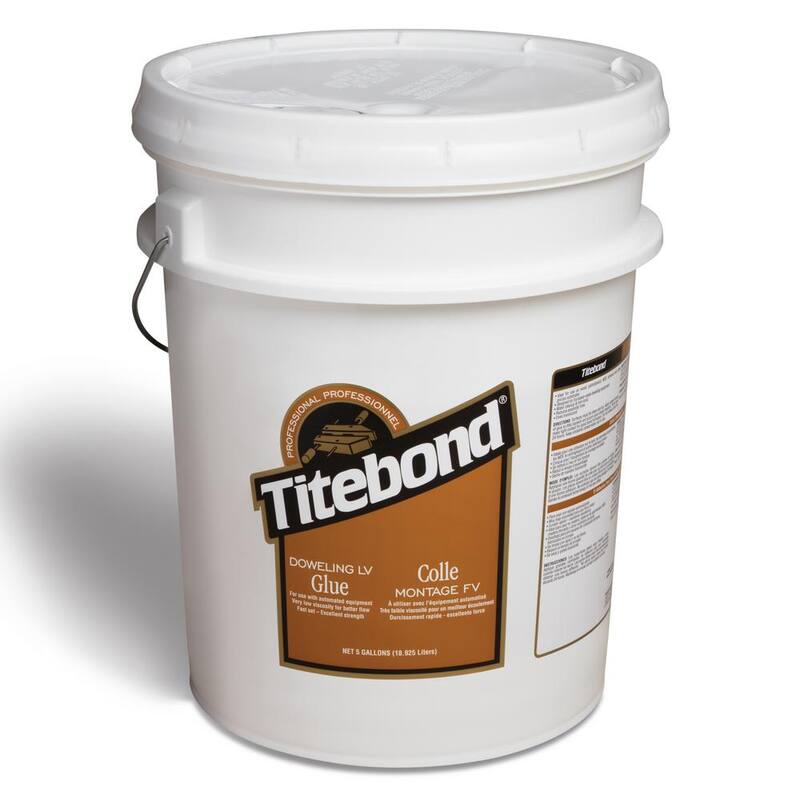 Titebond 5-Gal. Pegamento para ensambles L.V. - 3817
