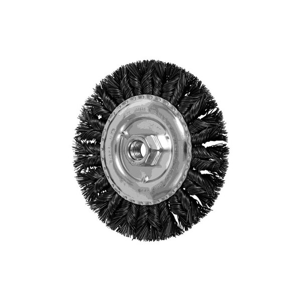 Pferd 82683 6in COMBITWIST Standard Knot Wheel .023 CS Wire 5/8-11 Thread - 82683-PFERD