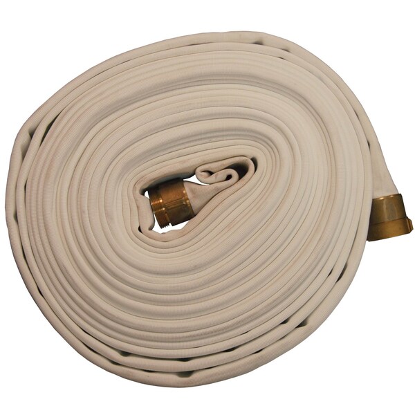 Dixon Poly Fire Hose, BR, NST 1-1/2", 100ft, 800lb - D815100RBF