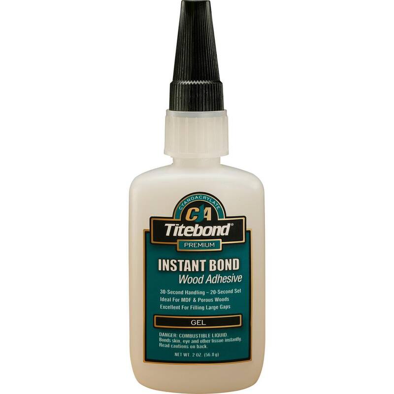 Adhesivo en Gel de Madera de 2 oz. Titebond - Paquete de 15 unidades