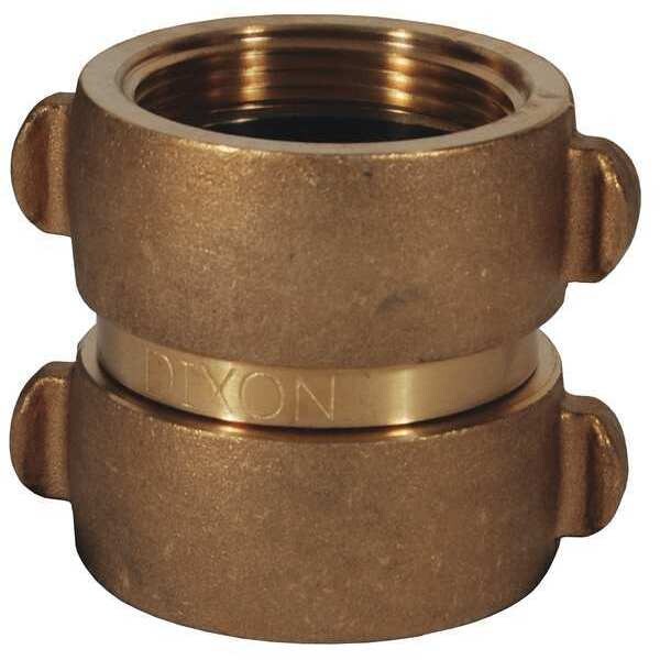 Dixon Female SwivelRockerLug, Brass NST, 2-1/2" - DFR2525F