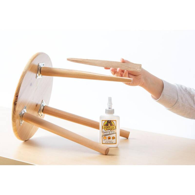 Gorilla 4 oz. Pegamento para madera transparente (paquete de 6) - 109788