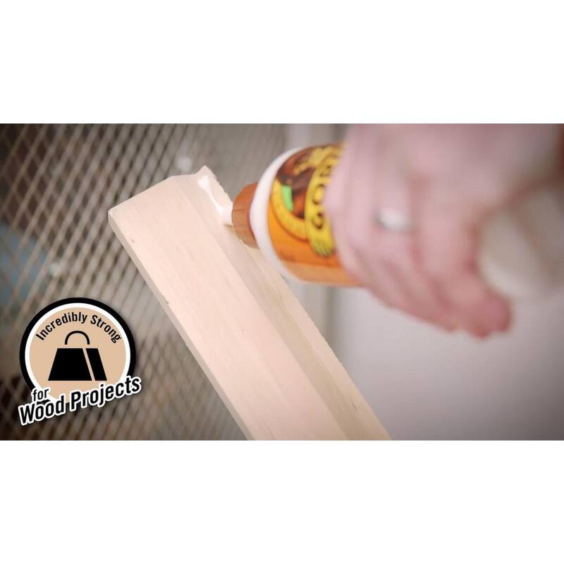 Pegamento de madera Gorilla de 8 oz (paquete de 12) - 6200002