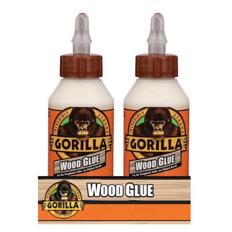 Pegamento de madera Gorilla de 8 oz (paquete de 12) - 6200002