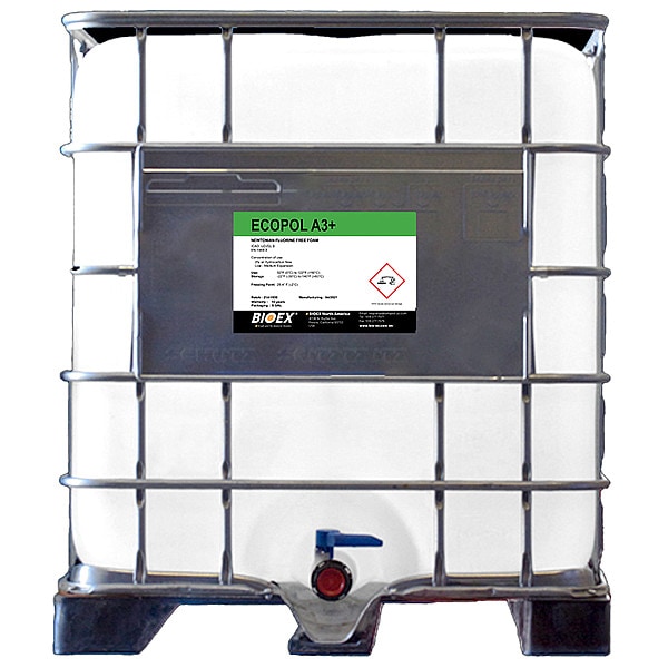 Bio-Ex Firefighting Foam, Tote, 265 gal - F05.14.0519