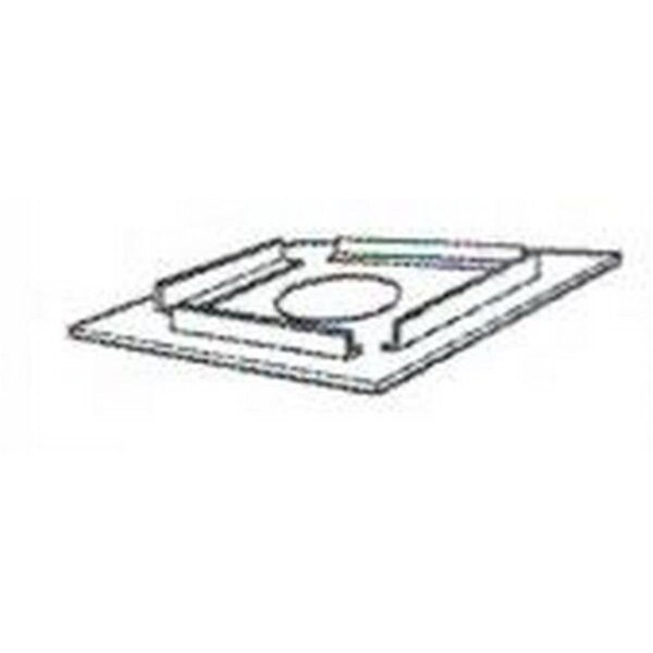 Superior 6 x 9 in. Vertical Firestop Direct Vent Rigid Pipe Section - F4371