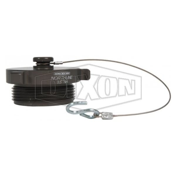 Dixon Rocker Lug Plug with Cable, 2-1/2 in Nominal, Male NST NH End Style, Aluminum, Domestic - PLUG250F-C