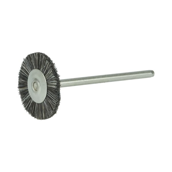 Weiler 3/4" Miniature Wheel, Soft Hair Fill, 3/32" Stem - 26042