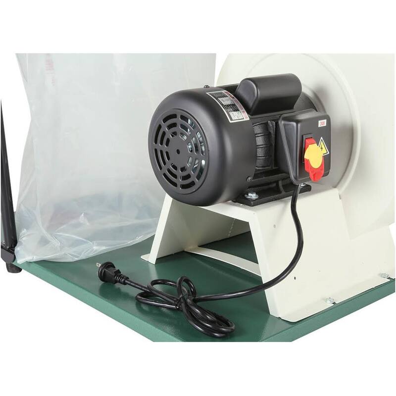 Colector de polvo estilo cartucho de 2 HP de Grizzly Industrial con impulsor de aluminio - G0548ZP