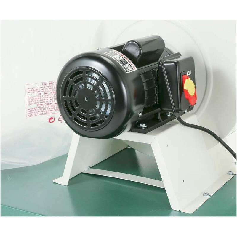 Recolector de polvo Grizzly Industrial de 3 HP con impulsor de aluminio - G1030Z2P