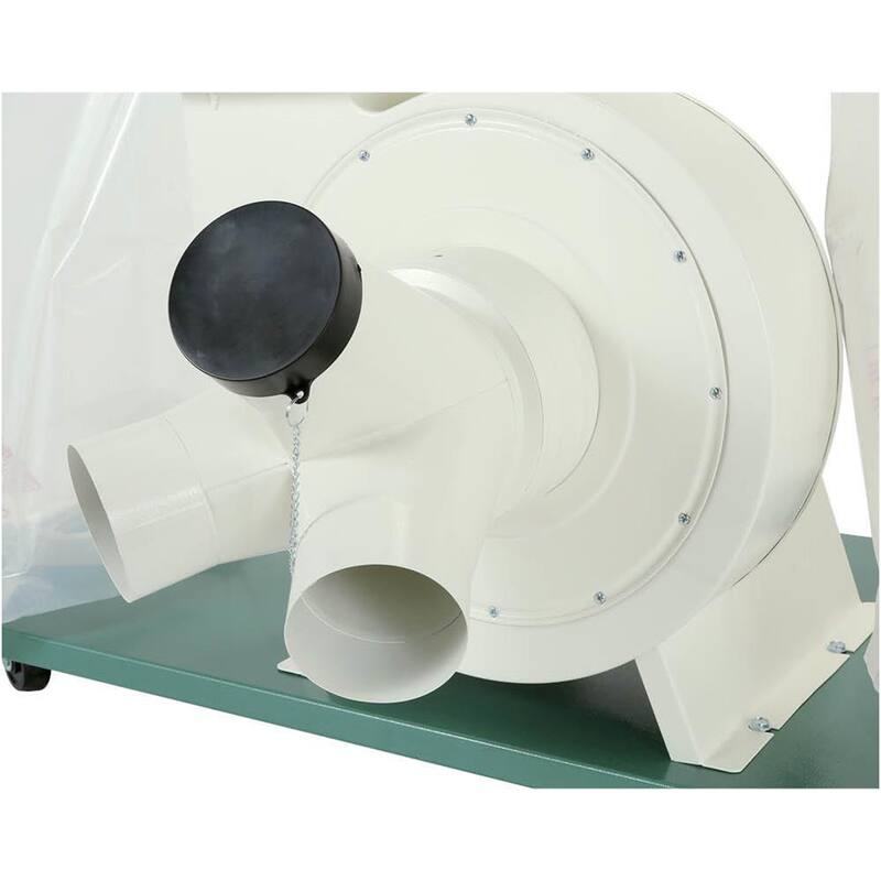Recolector de polvo Grizzly Industrial de 3 HP con impulsor de aluminio - G1030Z2P
