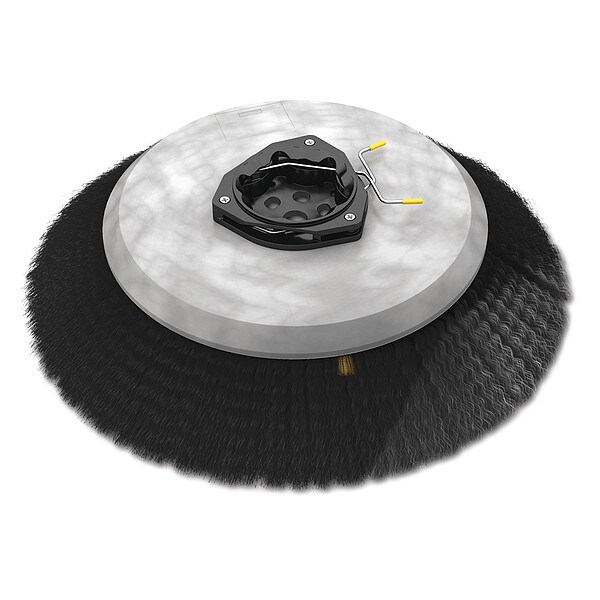 Tennant Rotary Brush, 24 in Dia, Black - 1220185