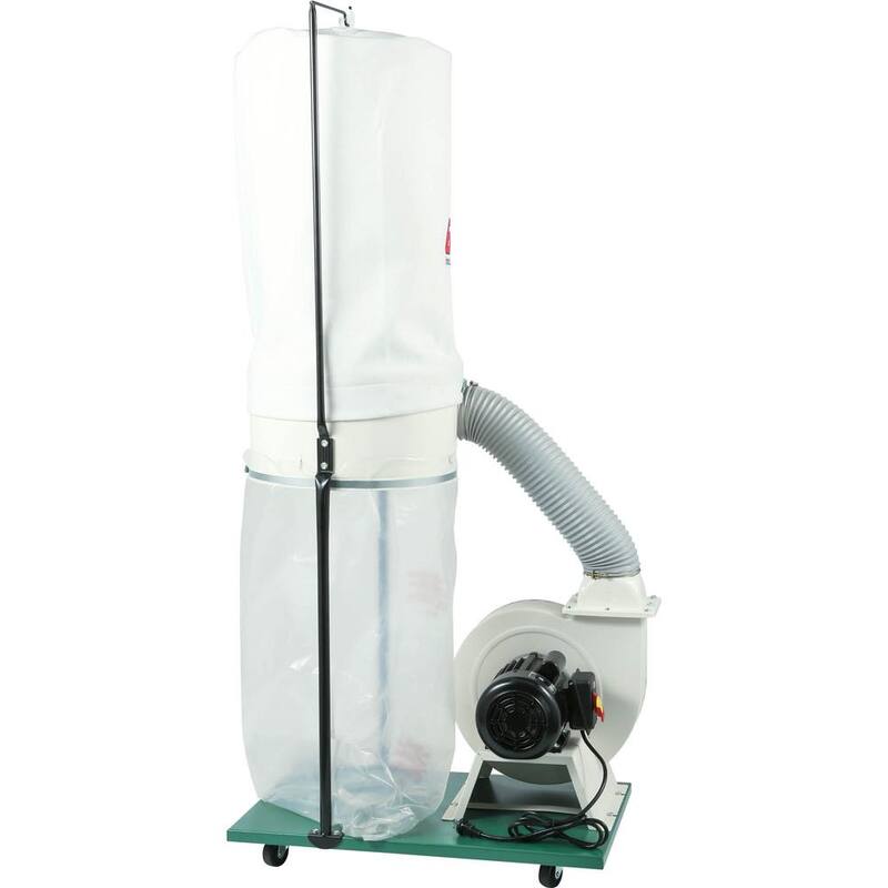 Colector de polvo Grizzly Industrial de 2 HP con impulsor de aluminio - G1029Z2P