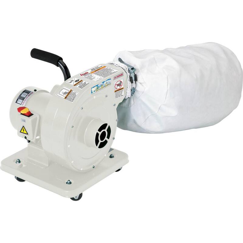 Colector de polvo ligero de 1 HP de Grizzly Industrial - G1163P