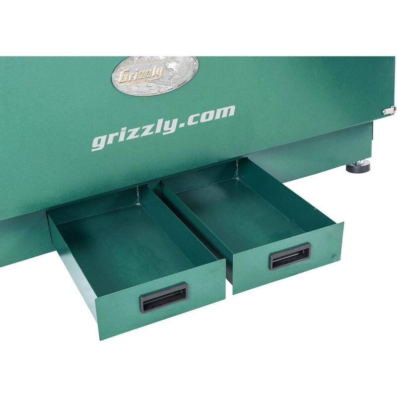 Mesa de extracción de humos para metalurgia de 22 pulgadas por 62 pulgadas de Grizzly Industrial - G0798