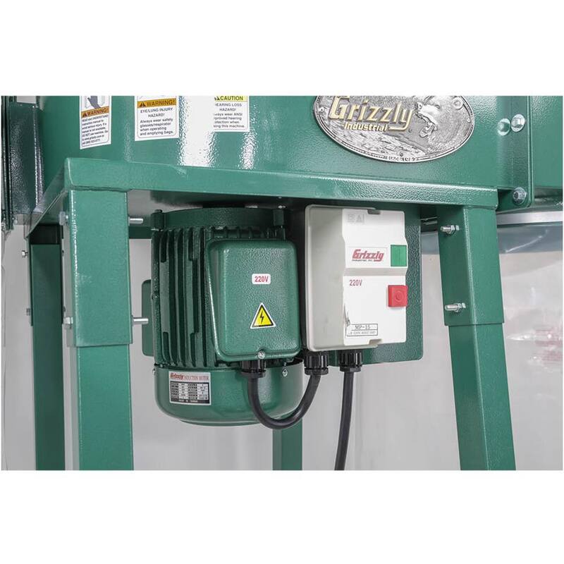 Colector de polvo industrial de 5 HP de Grizzly Industrial - G0672