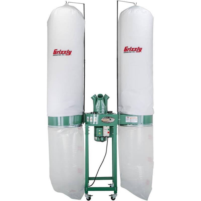 Colector de polvo industrial de 5 HP de Grizzly Industrial - G0672