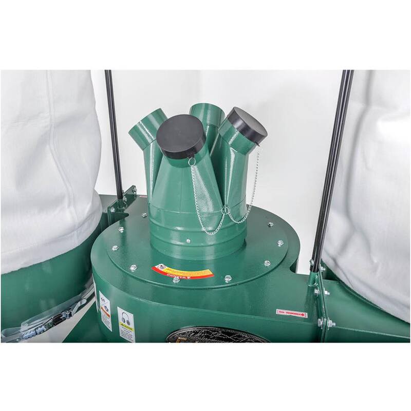 Colector de polvo industrial de 5 HP de Grizzly Industrial - G0672