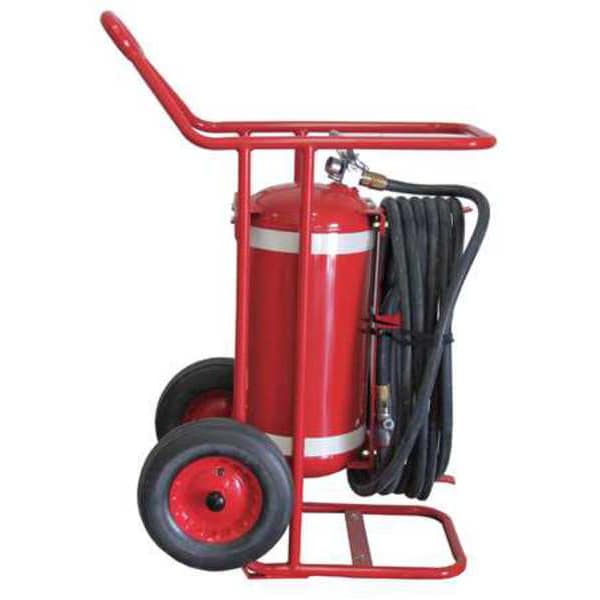 Amerex Wheeled Fire Extinguisher, 65 lb Capacity, Class ABC , UL Rating4A:60B:C , Halotron - 673