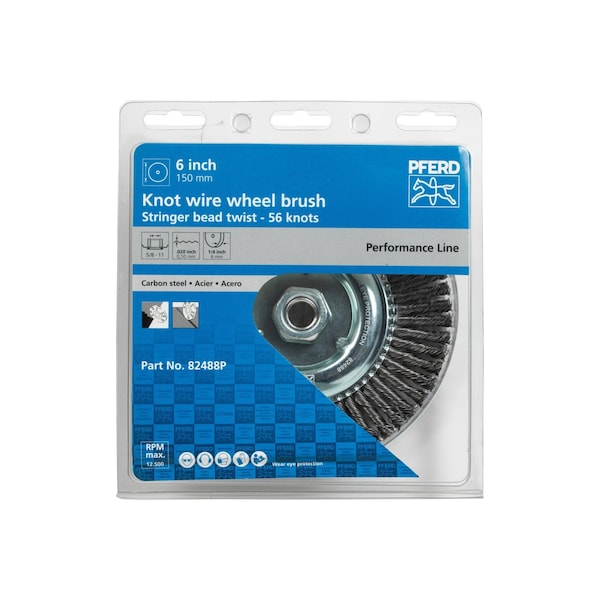 Pferd Stringer Bead Knot Wheel, .020CS Wire, 6 - 82488P