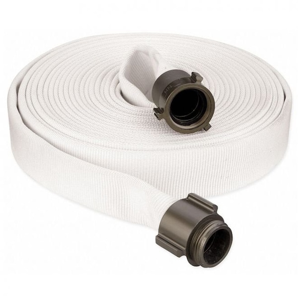 Thirfo Plumbing 1-1/2 Inch × 100 ft Double Jacket with Aluminum NST Coupling - PU Lining 300 PSI - 8610002