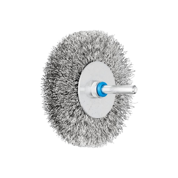 Pferd Crimped Shank, Wheel Brush, .012SS Wire, 3 - 82952
