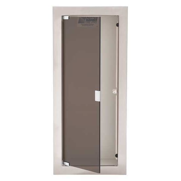 Buena Fire Extinguisher Cabinet, Semi Recessed, 26 3/4 in Height, 10 lb - 7162-A-19