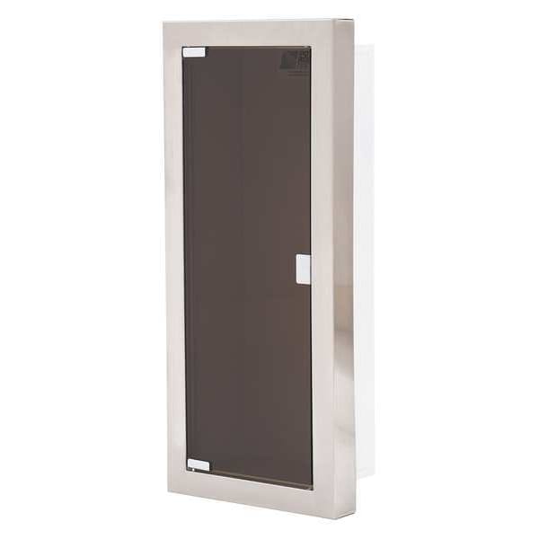 Buena Fire Extinguisher Cabinet, Semi Recessed, 26 3/4 in Height, 10 lb - 7162-A-19