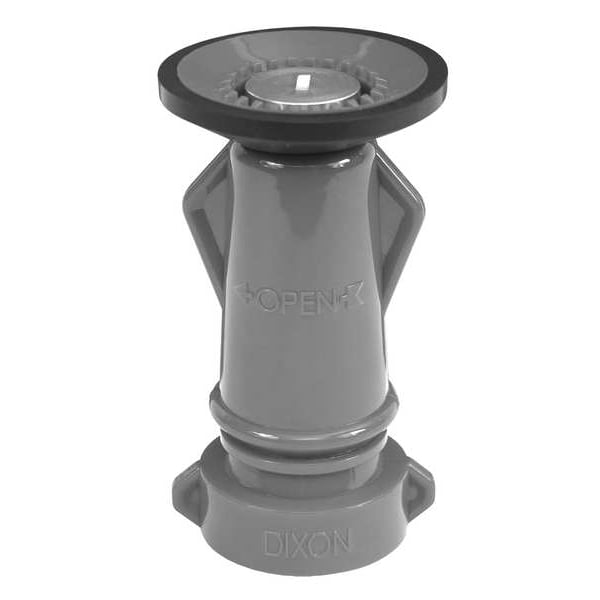 Dixon Fire Hose Nozzle, 1-1/2 In., Red - PFNB150S