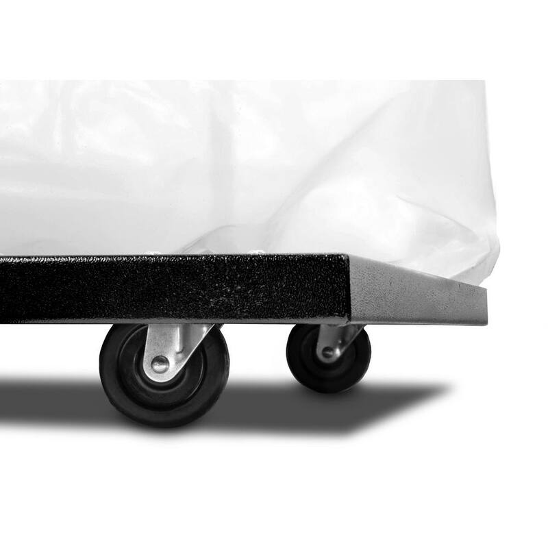 Colector de polvo para trabajos de carpintería WEN de 1,300 CFM, 14 amperios, 50 galones, 5 micras, con bolsa de colección y base móvil - DC1300