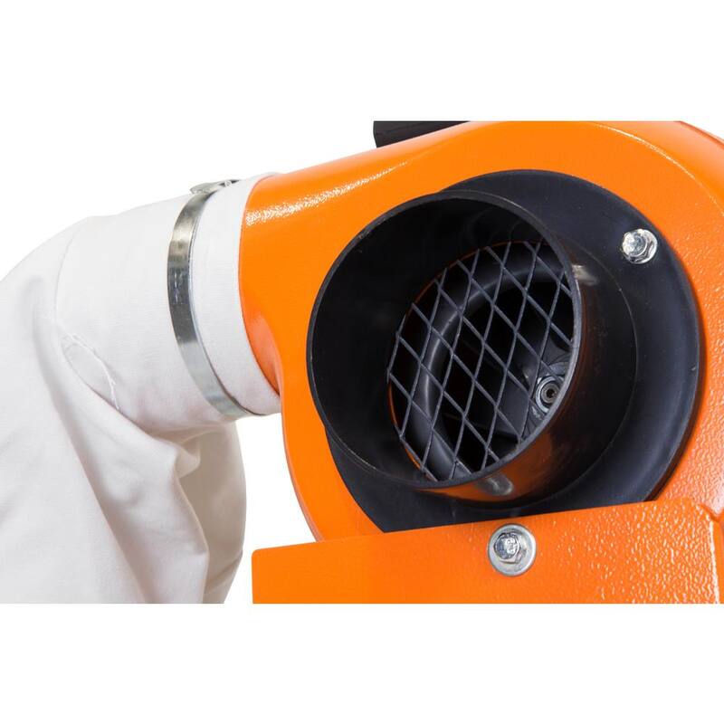 Recolector de polvo rodante WEN de 5.7 amperes y 660 CFM con bolsa de 12 galones y montaje de pared opcional - DC3401