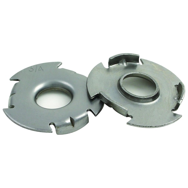 Brush Research Manufacturing AL58A Wheel Brush Metal Adapter- 2" Diameter, 5/8" Arbor Hole - AL58A