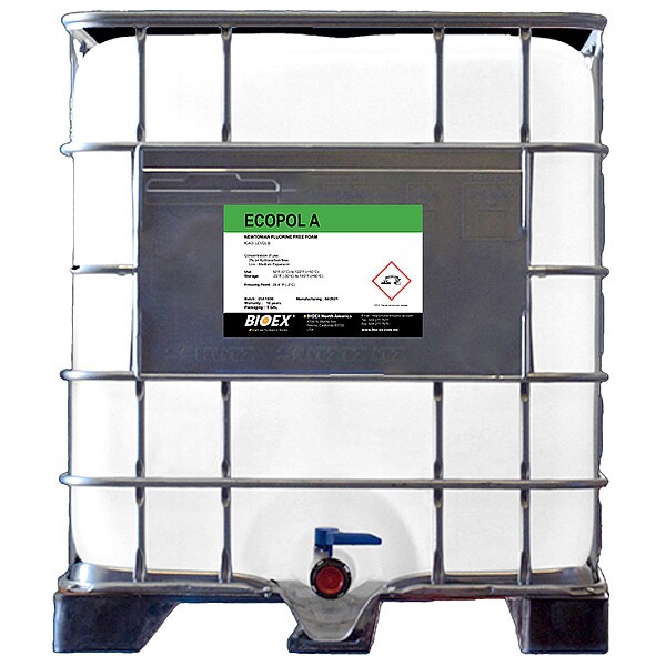 Bio-Ex Firefighting Foam, Tote, 265 gal - F05.05.0519