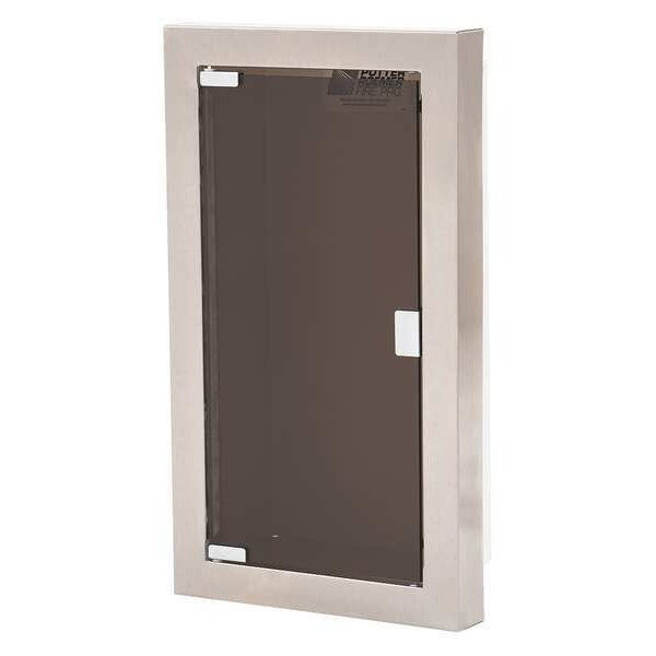 Buena Fire Extinguisher Cabinet, Semi Recessed, 20 3/4 in Height, 5 lb - 7158-A-19