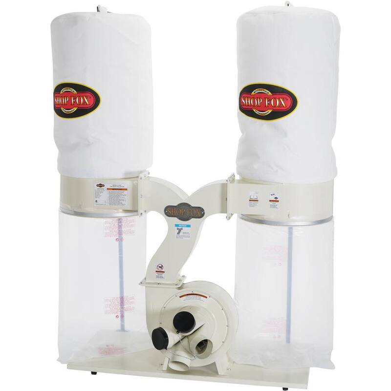 Recogedor de polvo de 3 HP de Shop Fox - W1687.