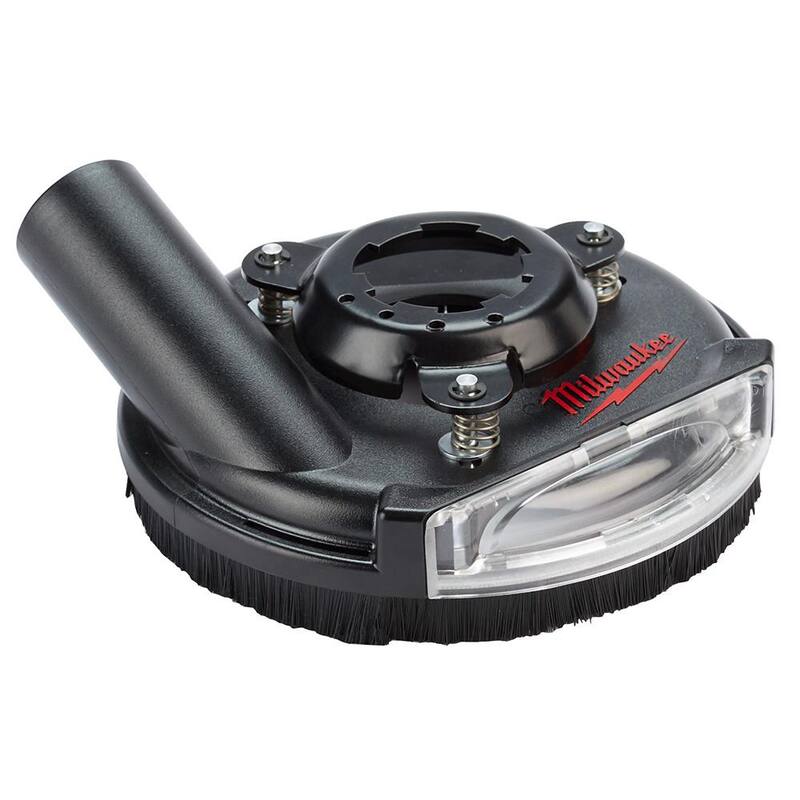 Cubierta para polvo de rectificado de superficie universal de 4 a 5 pulgadas de Milwaukee - 49-40-6101