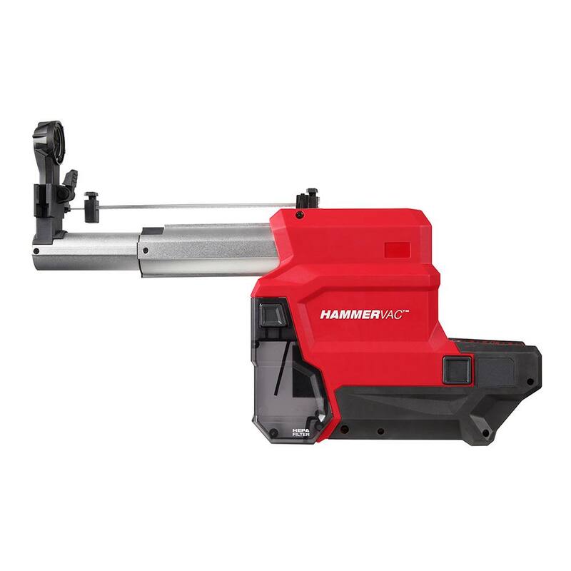 Milwaukee M18 HammerVac inalámbrico de 18 voltios de iones de litio con filtro HEPA para aspiración de polvo de 1-1/8 pulgadas (sólo herramienta) - 2915-DE