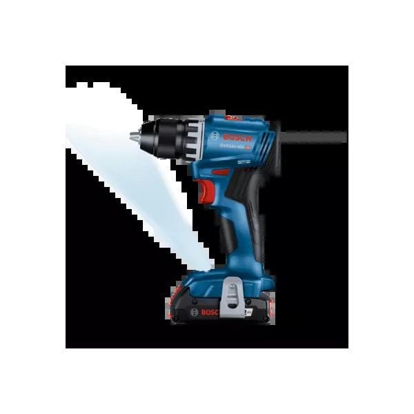 Bosch Cordless Drill, 1/2 in, 18V DC - GSR18V-400B12