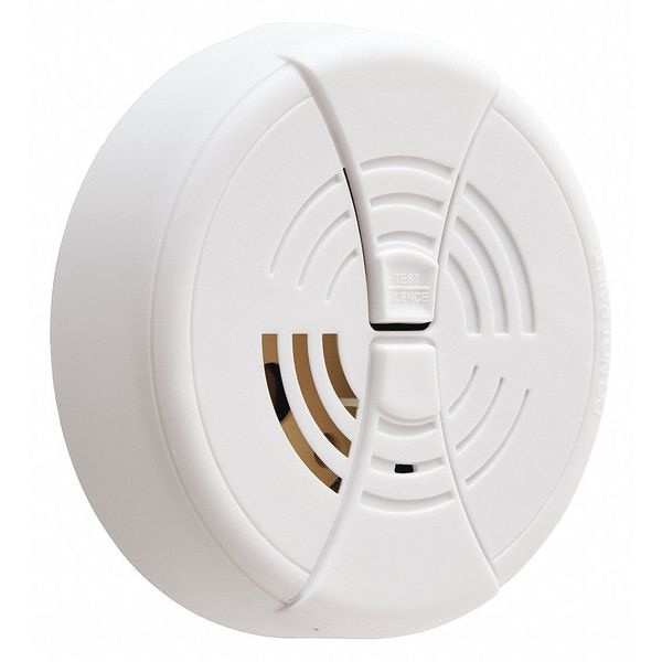 First Alert Smoke Alarm, 85 dB @ 10 ft, 9V, Ionization Battery Backup: No - FG250B