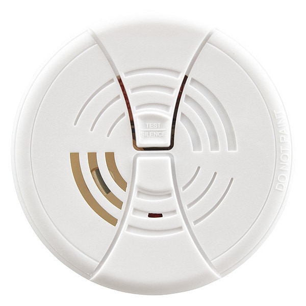 First Alert Smoke Alarm, 85 dB @ 10 ft, 9V, Ionization Battery Backup: No - FG250B