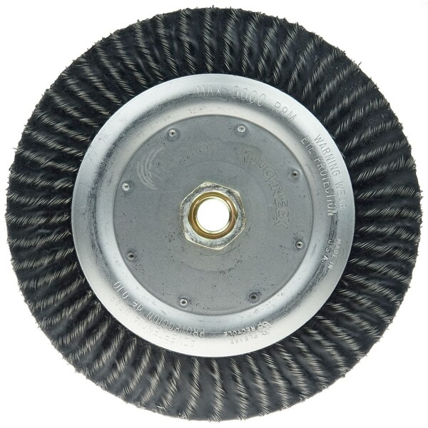 Weiler Roughneck 7" Polyflex Encapsulated Brush, .020", 5/8"-11 UNC - 35600