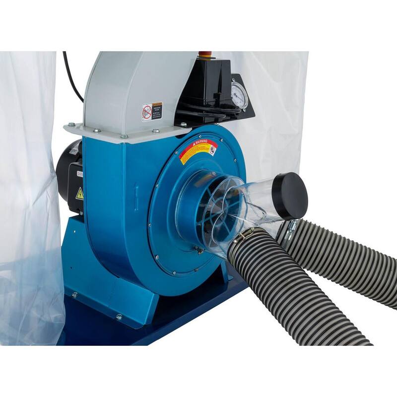 Aspiradora de polvo de doble contenedor de 3 HP South Bend - SB1101