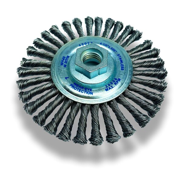 All-Pro 6 in. Stringer Bead Wheel, 50 Knots, .020 in. Steel, Bulk - SB-43132B