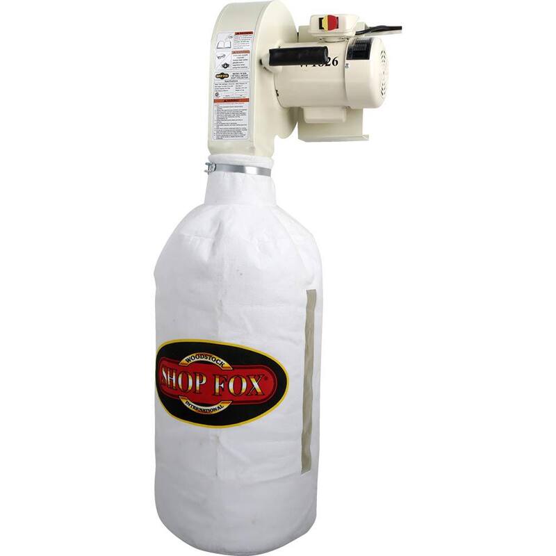 Colector de polvo de pared de 1 HP de Shop Fox - W1826