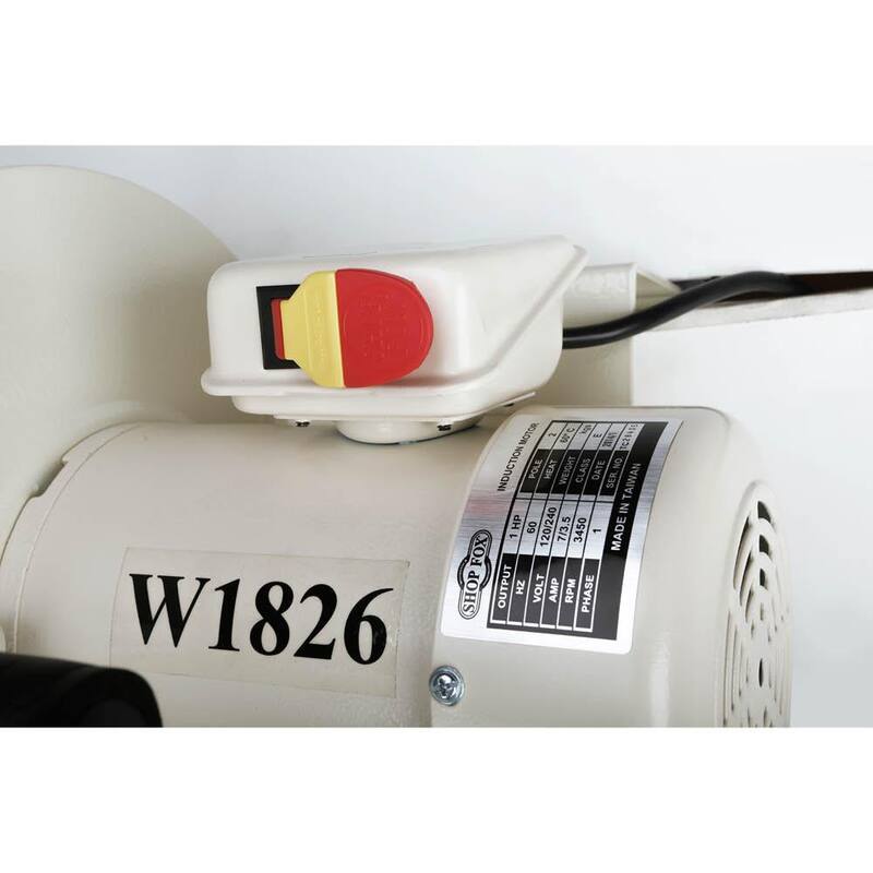 Colector de polvo de pared de 1 HP de Shop Fox - W1826